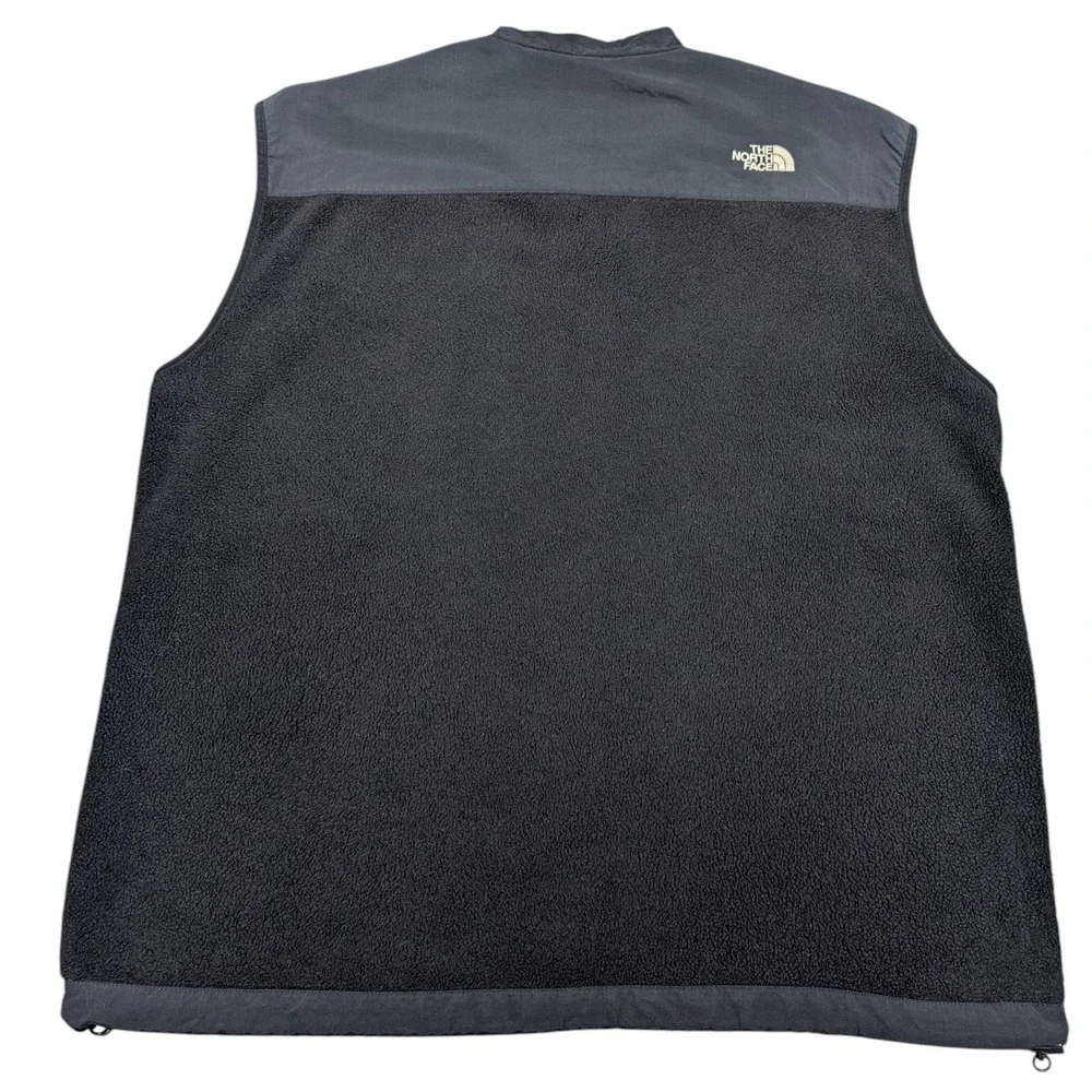 The North Face Denali Vest Men's XL Black Polartec Fleece A195 Vintage 2007